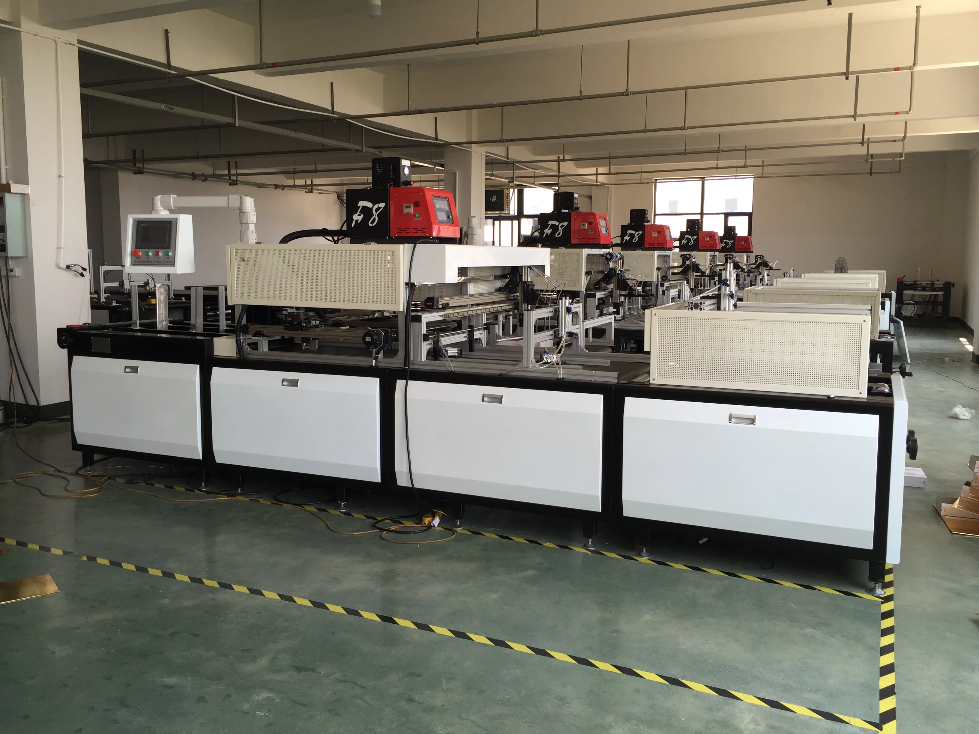 MSFB-650 Full Automatic Book-shape Rigid Box Assembly Machine Paper Box Making Machine 20 Sets Inner Box Positioning 145*220mm