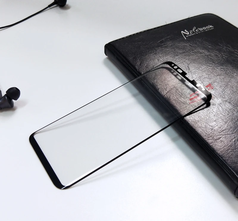 S8 + смартфон пленка 3D изогнутое стекло для сотового телефона Полный экран протектор Samsung с розничной упаковкой