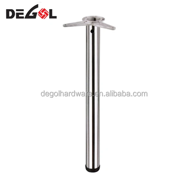 High Quality Furniture Hardware Removable Stainless Steel Table Leg