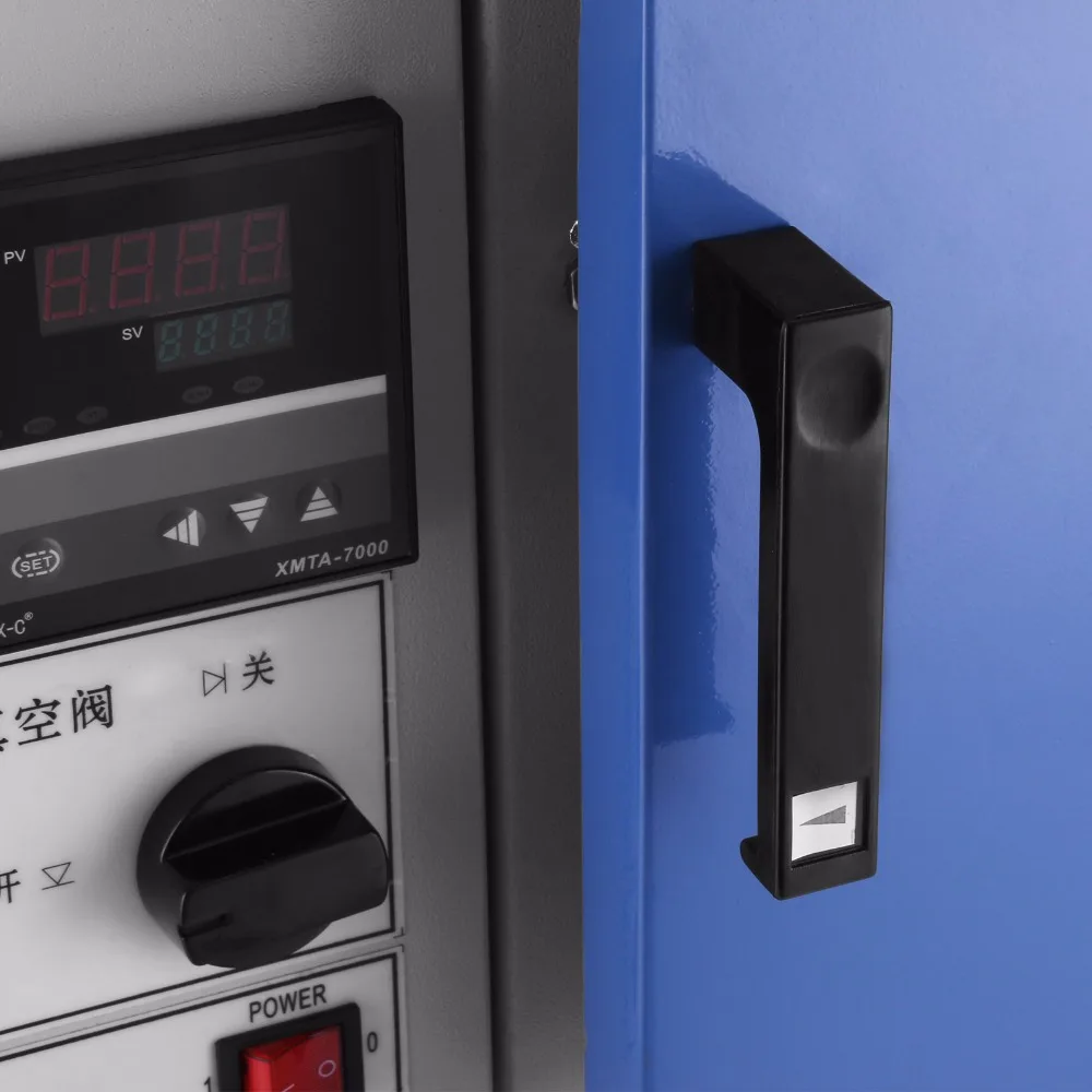 
0.9 Cu Ft 23L Vacuum Oven 9 to 480 Degassing Drying Oven Vacuum Level: 133 Pa (1 mmHg) Drying Sterilizing Oven 