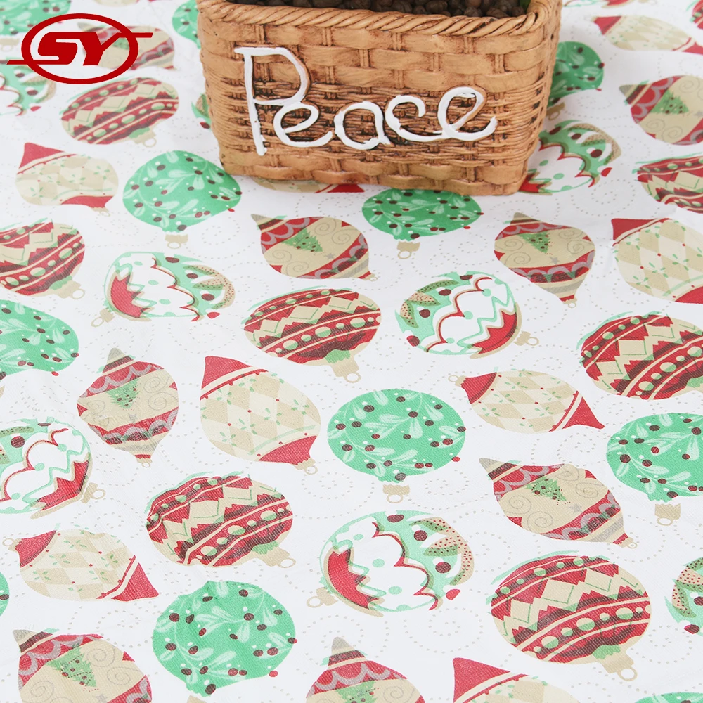 
Christmas buy tablecloth for party 