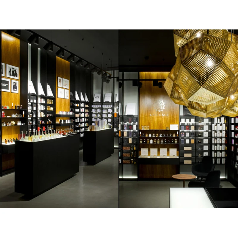 LUX Customized 2022 New Perfume Display Shop,Perfume Showcase,Display Retail Store For Outlets