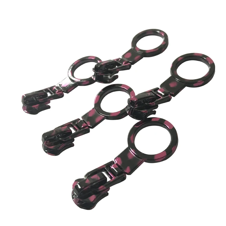 Wholesale High Quality Hot Sales Eco-friendly Custom Key Lock Zinc Alloy Zipper Slider For Bag