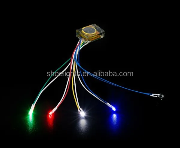 OEM led light shoes for kids bed led motion sensor led strip light for kids shoes  hat clothes