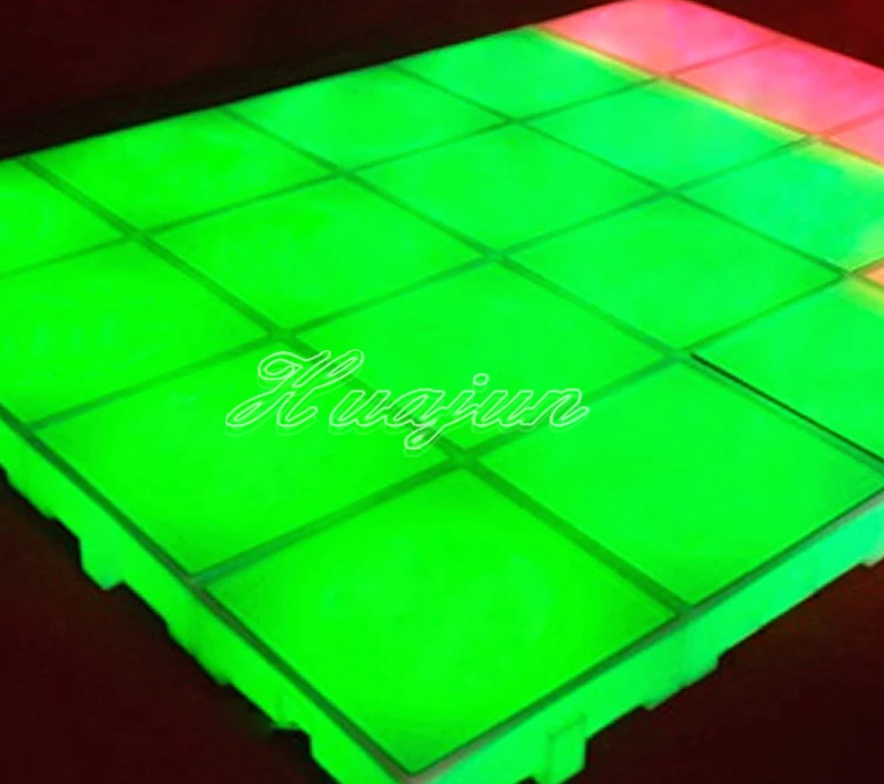 
2020 New 2ft x 2ft RGB color flash led dance floor tiles for sale led lights disco dance floor led wedding stage dance floor 