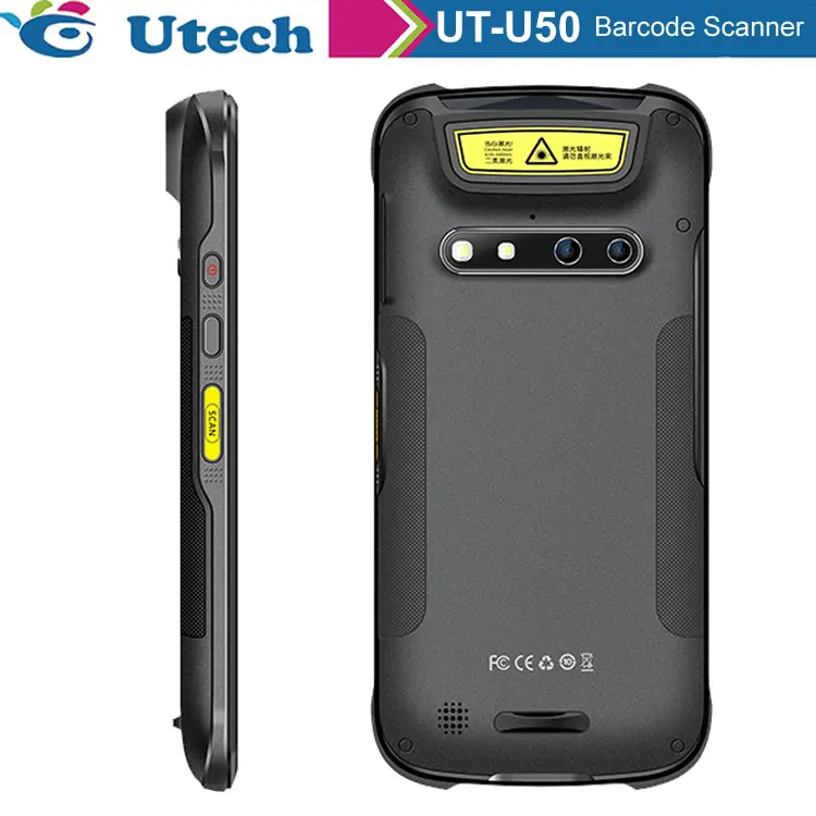 Android Handheld Mobile Computer with Barcode Scanner/ 4G/ Wifi/ Iris/ NFC