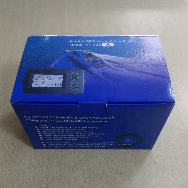 HP-528A (Новинка!) Судовой GPS-навигатор 4 3