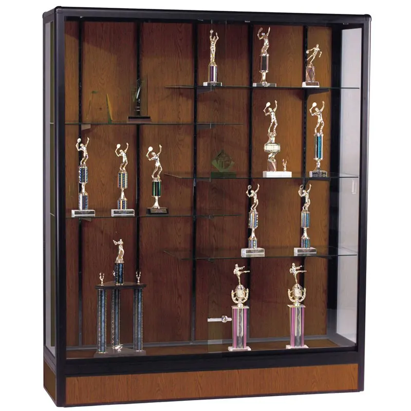 
Antique wooden display showcase ,Collectibles trophies diaplay cabinets 