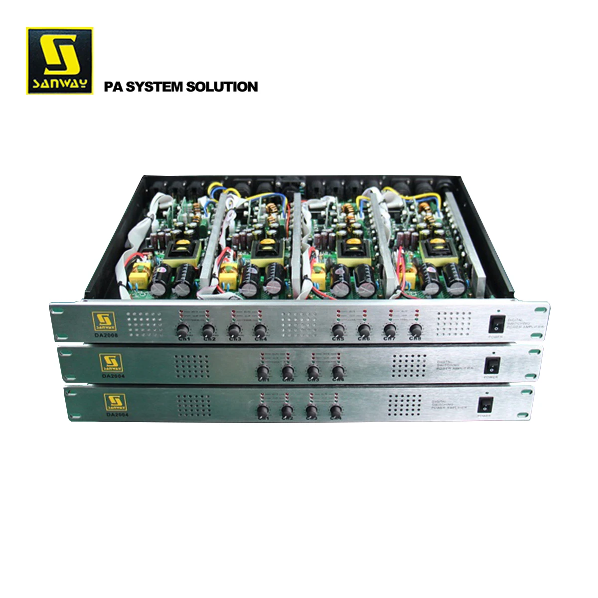 DA2004 Class D 4 Channel 200W Extreme Power Amplifier