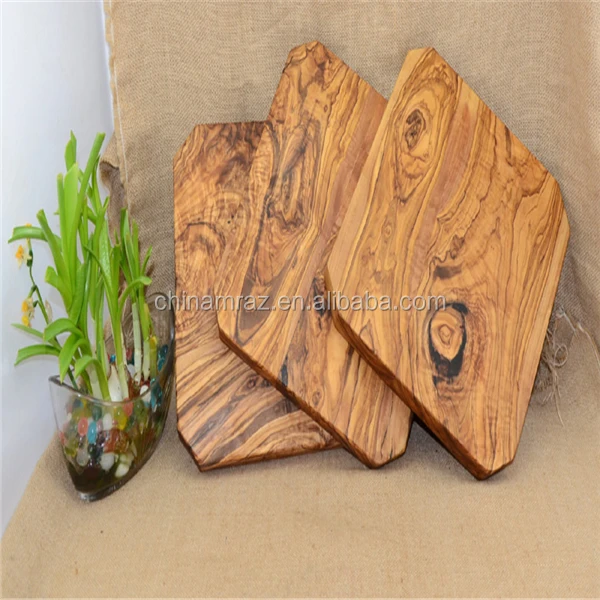 
Wholesale Customized Kitchenware Olive Wooden Chopping Board 