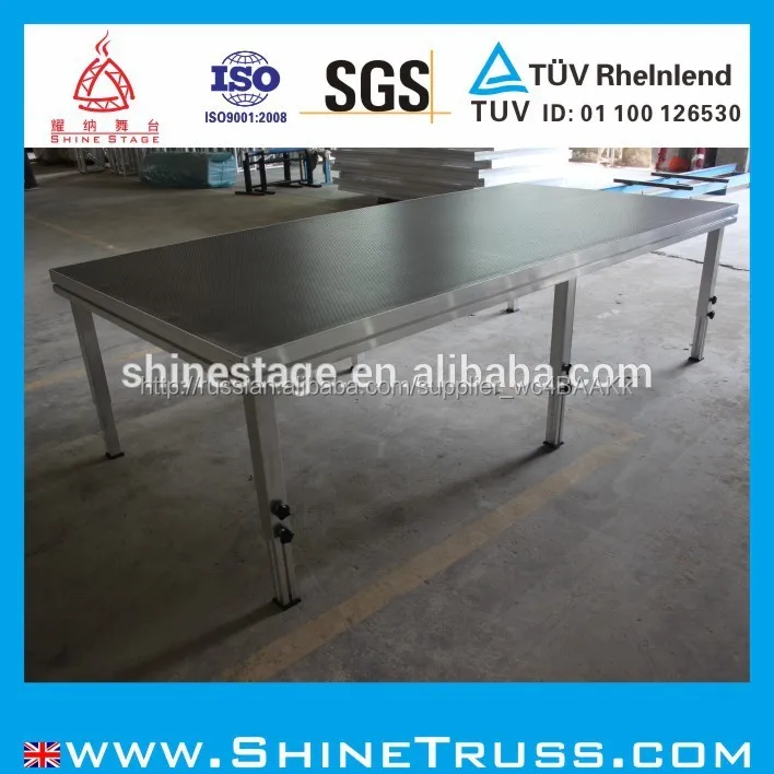 алюминиевая рамка фанеры портативной платформы почву