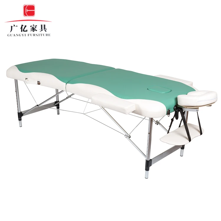 2 Sections Cheap CE Approved Massage Table Bed for SPA Salon