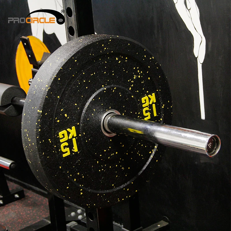 Cross Fitness Color Crumb Rubber Hi-temp Bumper Plate