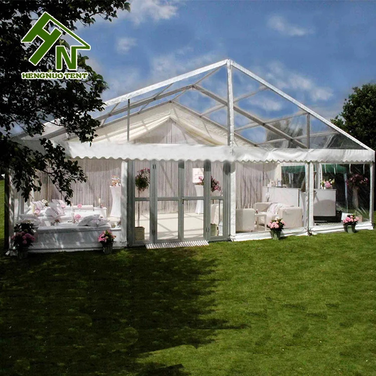 Clear Transparent Cheap Outdoor 6x12m Gazebo Marquee Tent for Sale