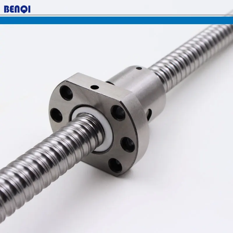 Miniature ball screw SFU1204 length 600mm universal lead screw with single ball nut for cnc machine parts