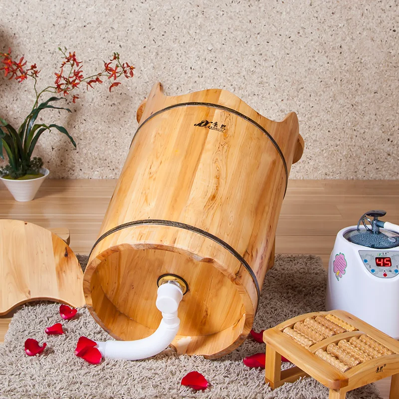 Steam barrel foot sauna spa footbath tub