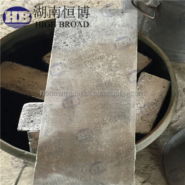 MgPr лигатуры Магния слитка металла Празеодима