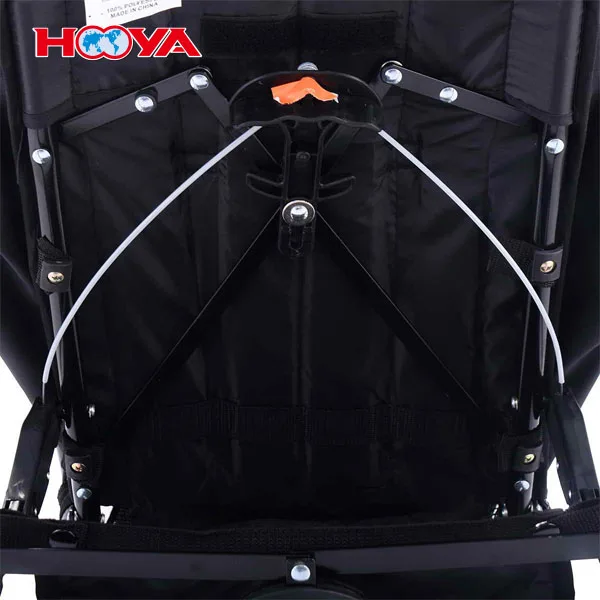 Foldable 5-Point Safety Harness w/Storage Basket Baby Stroller