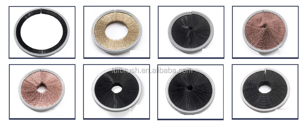 TDF Dock Leveler Brush Ring Seal Inverted Disc Brush