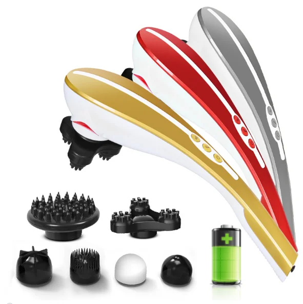 Factory price Rechargeable electric vibration handheld cordless massager percussionc massage hammer LY-636A