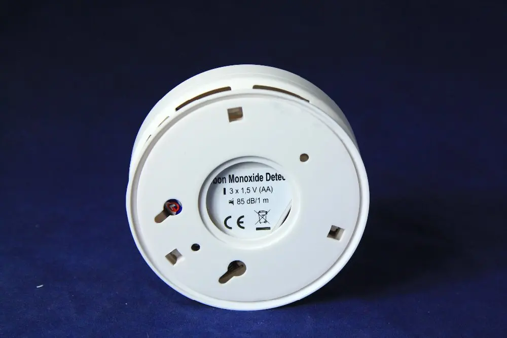
LCD CO Carbon Monoxide Poisoning Sensor Monitor Alarm Detector White carbon monoxide gas 