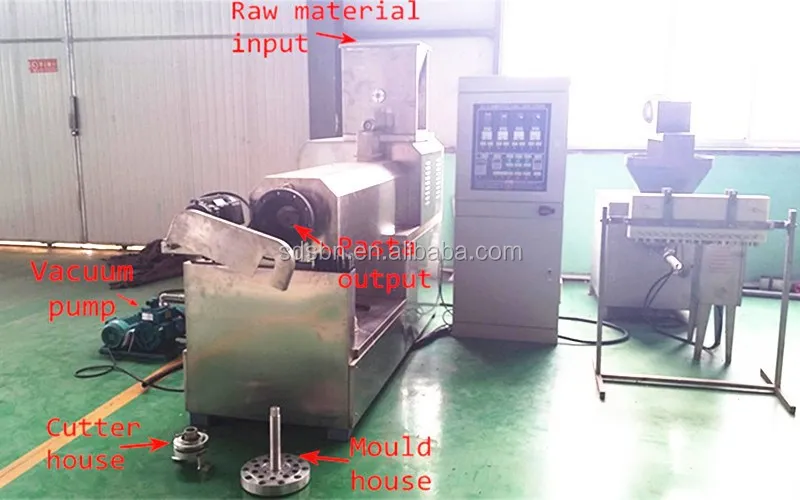 Top quality short cut pasta macaroni making machine