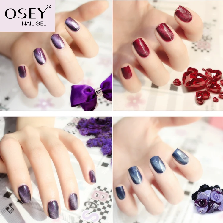 OSEY Bulk Package High Quality Long lasting Gel Nail Polish Chameleon Magneto gel