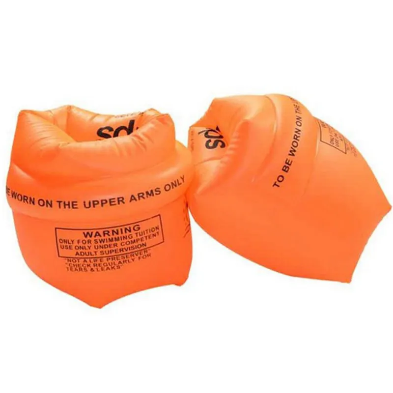 Custom logo inflatable armbands swimming ring arm floats