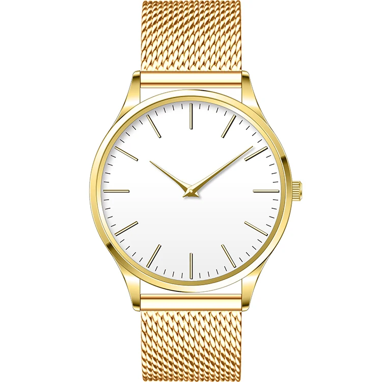 OEM product and design costume logo watches for fashion and business people