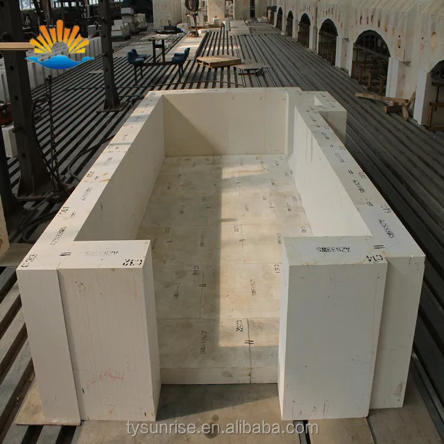 Refractory brick factory white fire brick prices fused cast AZS brick