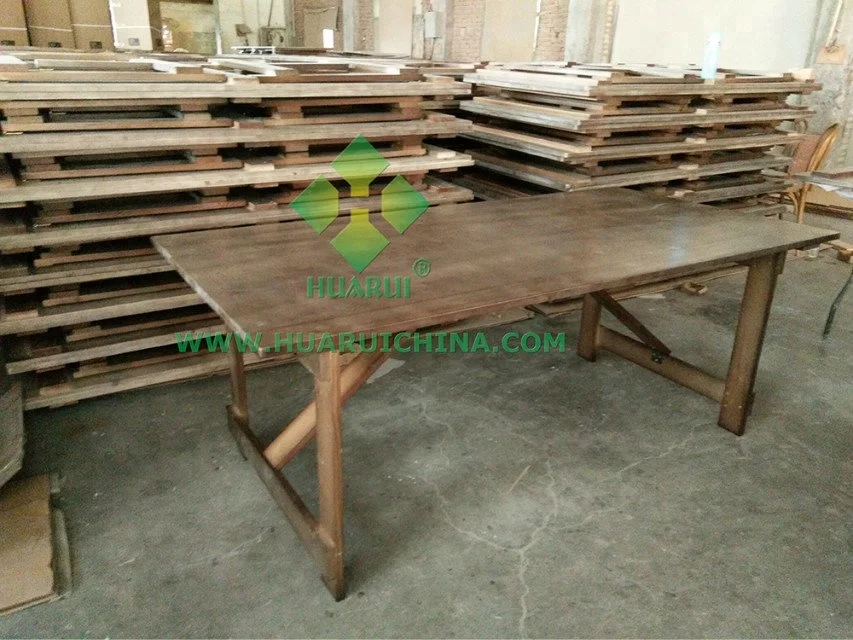 New design modern  wooden   folding dining table