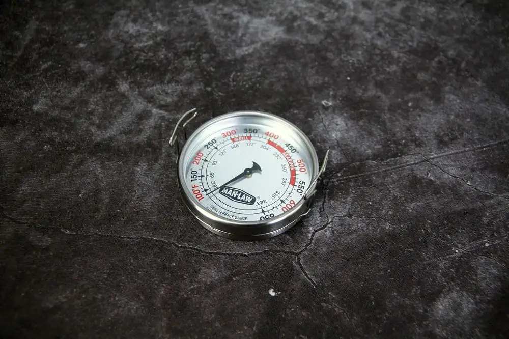 ManLaw Large Diameter BBQ Grill Surface Thermometer Dial Oven Thermometer