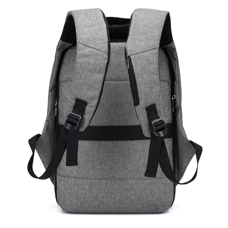 Multifunction nylon waterproof usb charger bag usb anti theft smart laptop backpack bag with USB Charging port