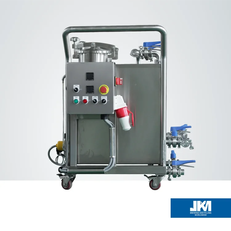 CIP cleaning tank brewery system