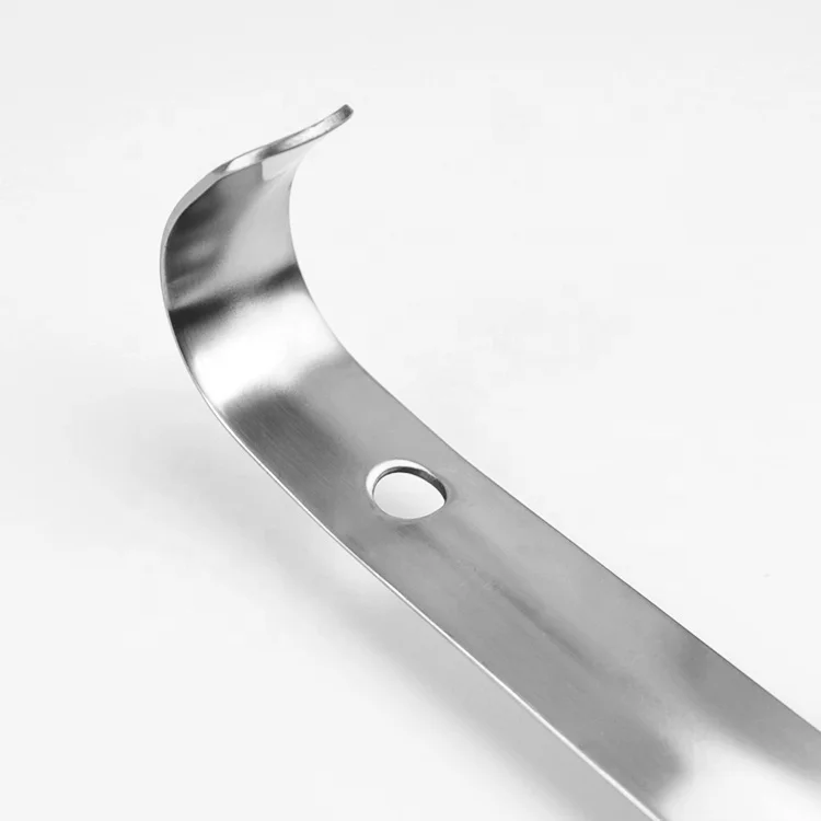 Popular 80cm metal shoe horn stainless steel wholesale
