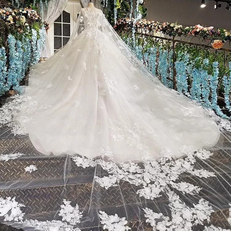 Wholesale Turkey Russian Ball Gown Applique  Wedding Dress