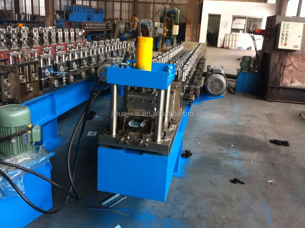 Garage metal rolling door roll forming machine steel strip shutter roller slat making machine
