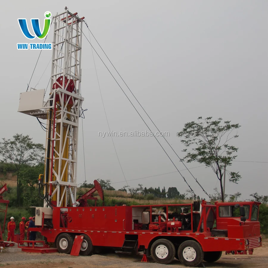 
RG Truck-mounted Mechanical Mobile 2000m Water Well Bore Hole OIl Coal Bed Methane Drilling Rig 
