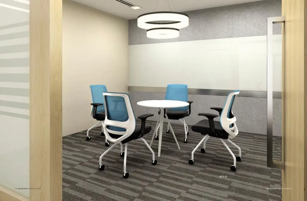 Office Project 4 leg swivel conference room chair office chair