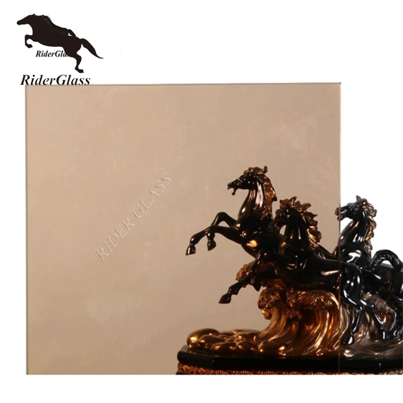 4mm 6mm Dark Grey Bronze Tinted Float Glass