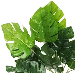 Artificial monstera handmade green plant