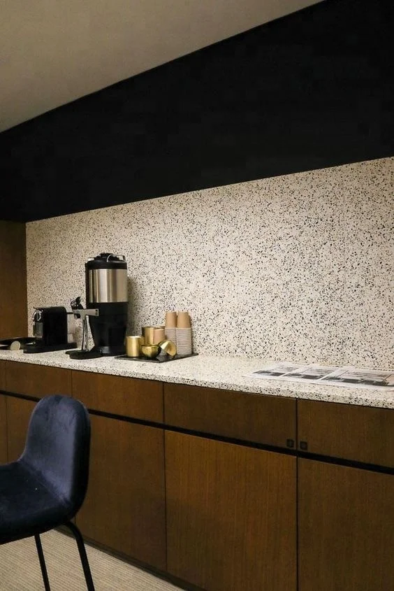 BOTON STONE Waterproof Coloful Terrazzo Stone Worktop Artificial Terrazzo for Countertops Terrazzo Kitchen Countertops