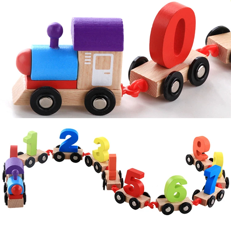 
Wooden educational Toys for Kids Preschool wood train toy funning toy for baby 