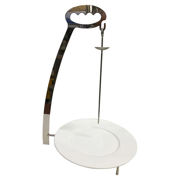 Yinger bbq Tableware Serving Kebab Skewer Rack Wire espetada stand