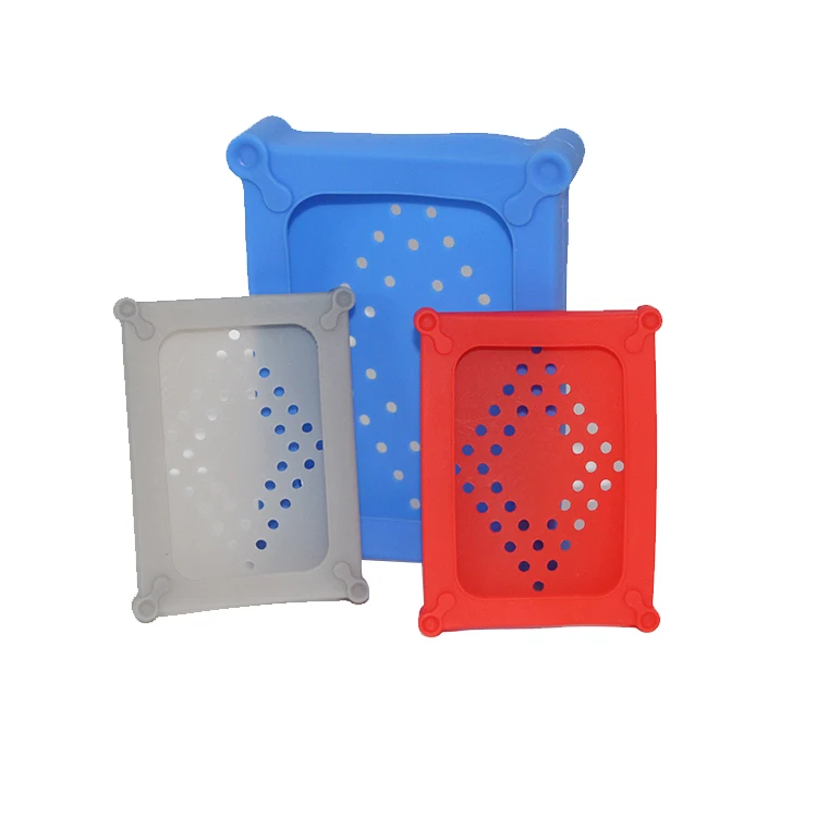 Dustproof and Shockproof Silicone Disk Cover Portable Hard Drive Bumper Case