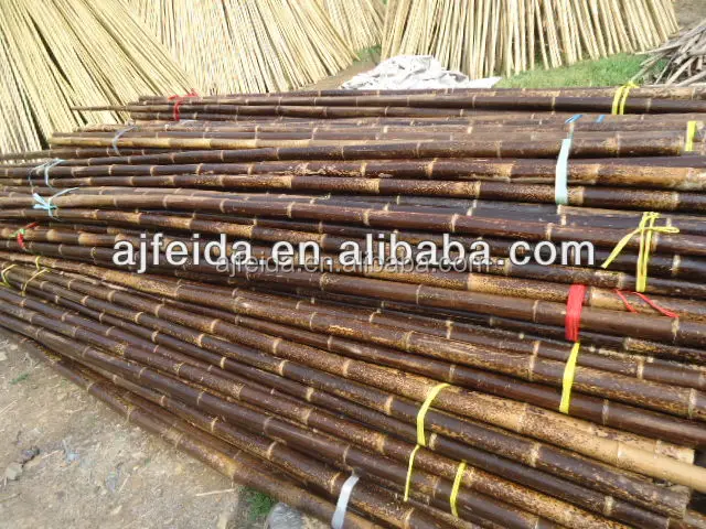 black bamboo pole for decoration, black bamboo pole for architectural decoration, agricultural bamboo pole black bamboo