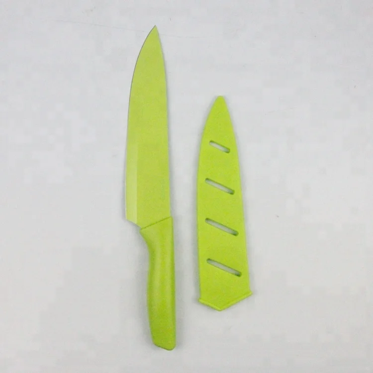 
Green kitchen Set of 2 Non Serrated Utility Paring Meat Fruit Knife 