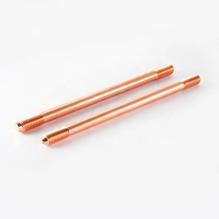 pure copper ground rod Earthing Rod For Electrical Utilities
