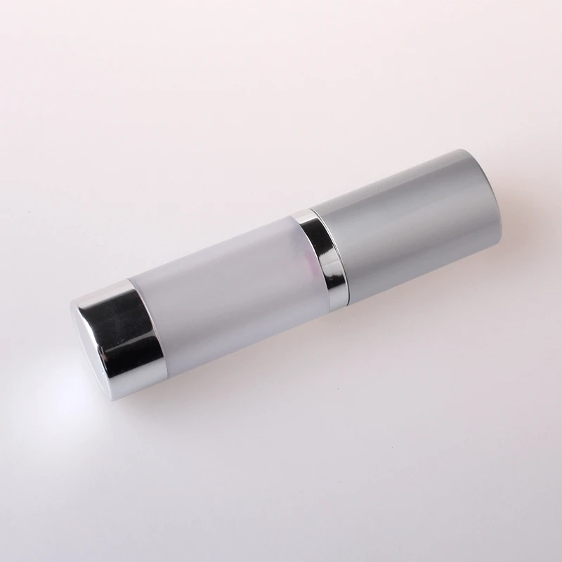 15ml,30ml,50ml,80ml,100ml custom aluminum cosmetic airless pump bottle