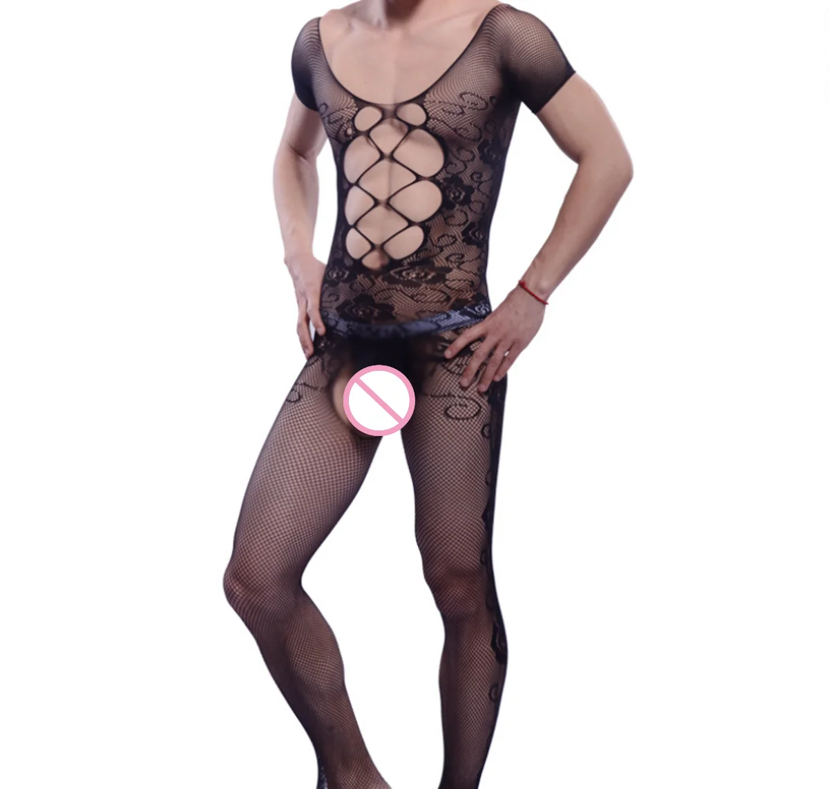 Мужские чулки в сеточку, чулки, колготки, сексуальное нижнее белье, нижнее белье